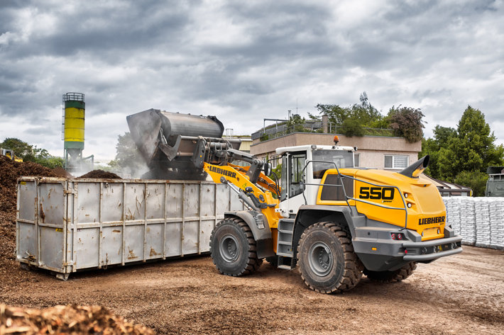 Model update: Liebherr introduces performance increase to L 550 and L 556 XPower wheel loaders